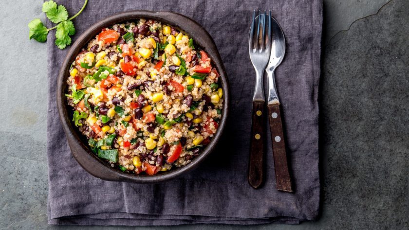 Southwestern Quinoa with Black Beans | Karen For Your Health