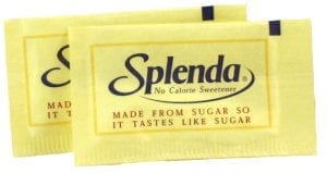 Splenda is 600 times sweeter than sugar
