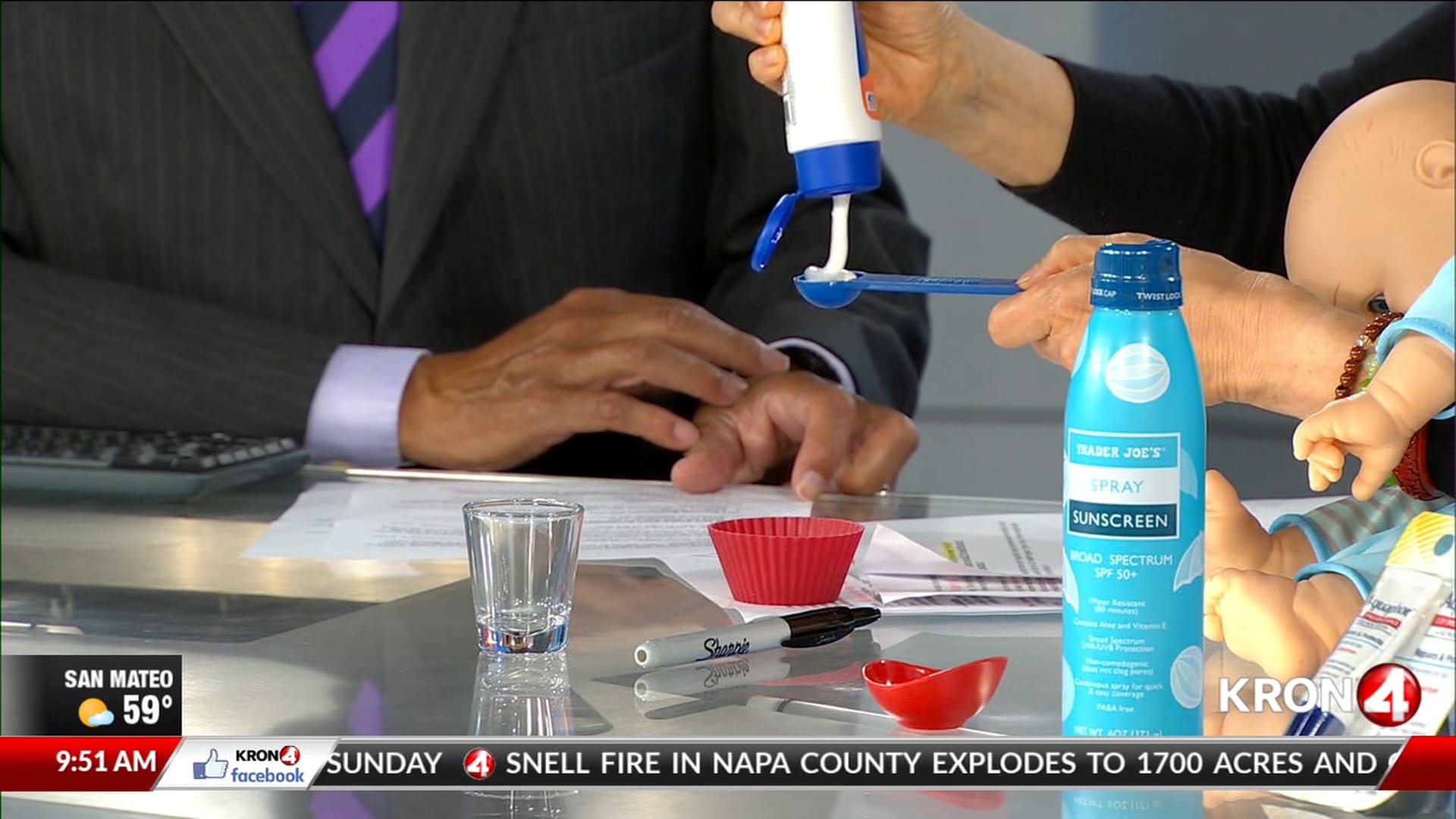 KRON 4 | The ABC's of Sunscreens | Karen Owoc - Live Younger Longer
