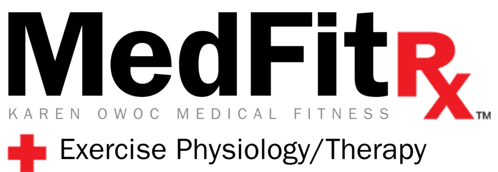 Karen Owoc Medical Fitness | MedFitRx logo