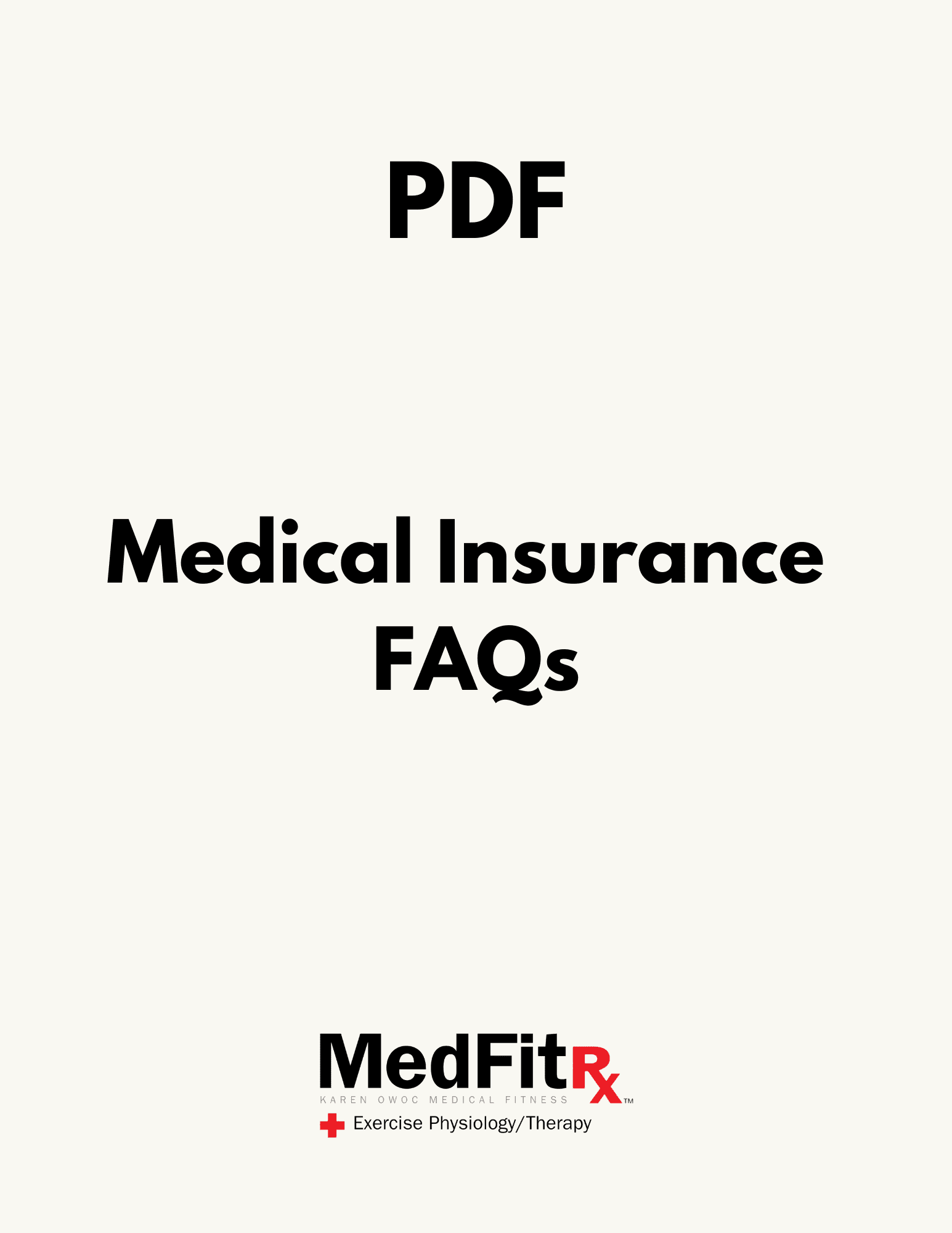 Medical Insurance FAQs | Karen For Your Health