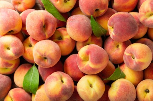 Fresh peaches