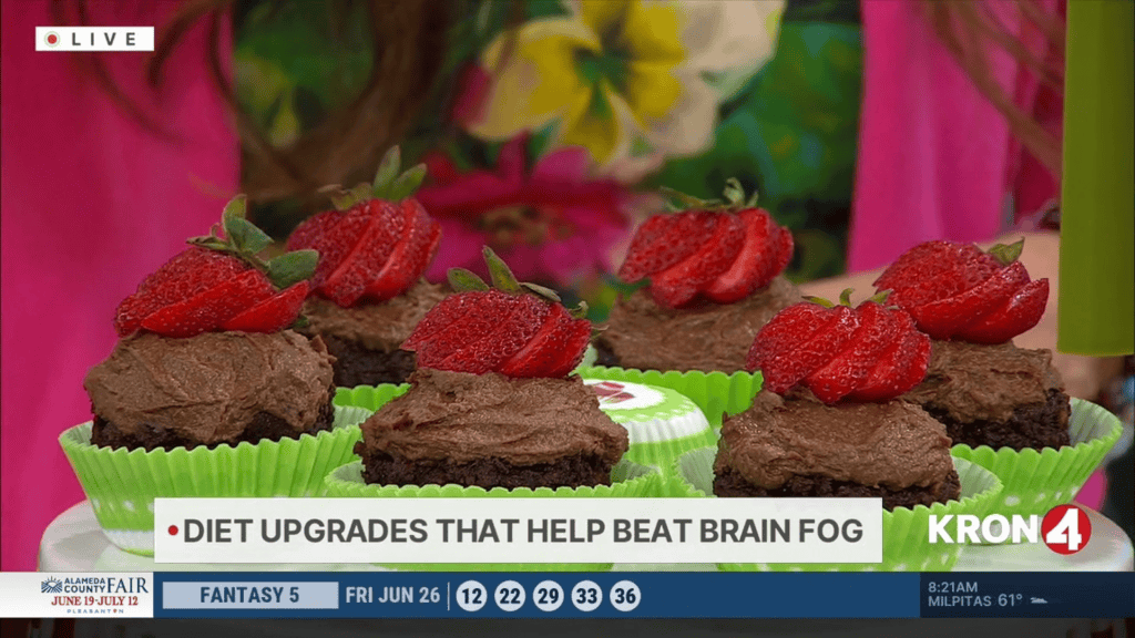 Cocoa Beet Cupcakes with Chocolate Hummus