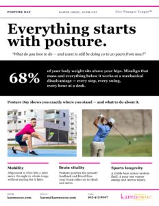 Posture Day Flyer