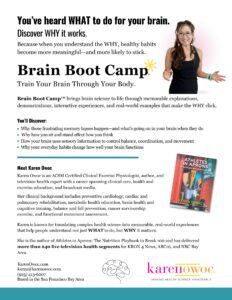 Brain Boot Camp | Speaker One-Sheet